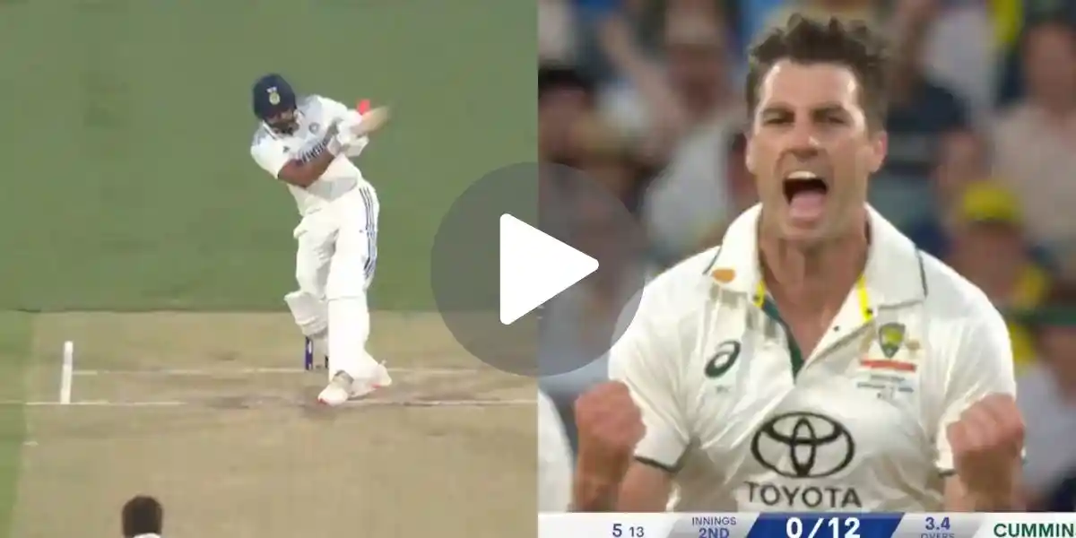 [Watch] Pat Cummins Bowls A Lethal Bouncer As His Magic Trick Gets KL Rahul In Adelaide